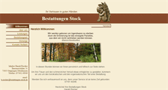 Desktop Screenshot of bestattungen-stock.de